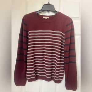 Stitch Fix. 41 Hawthorn. Size Large Lightweight Striped Sweater. EUC